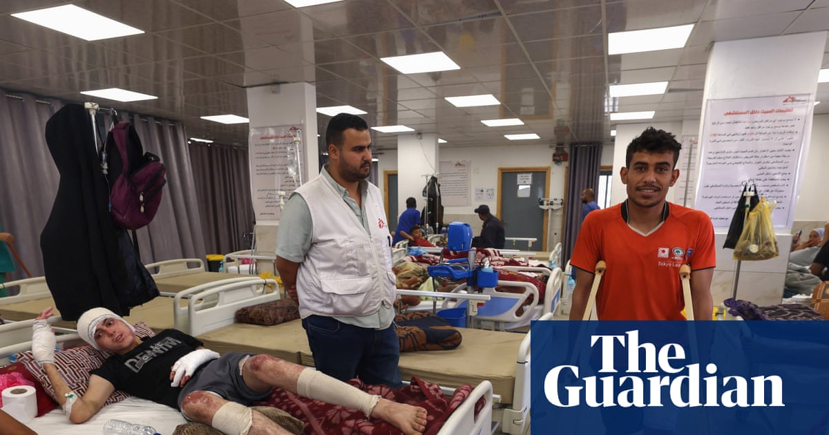 A third of outpatients treated for wounds at MSF’s Gaza hospitals in 2024 were children, figures show