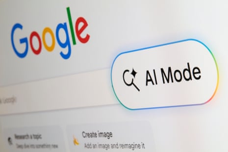 Google's AI Mode feature.