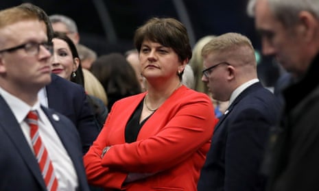 Arlene Foster, the Democratic Unionist party leader