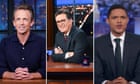 Beyond Trump jokes: how has late-night comedy fared in the Biden era?