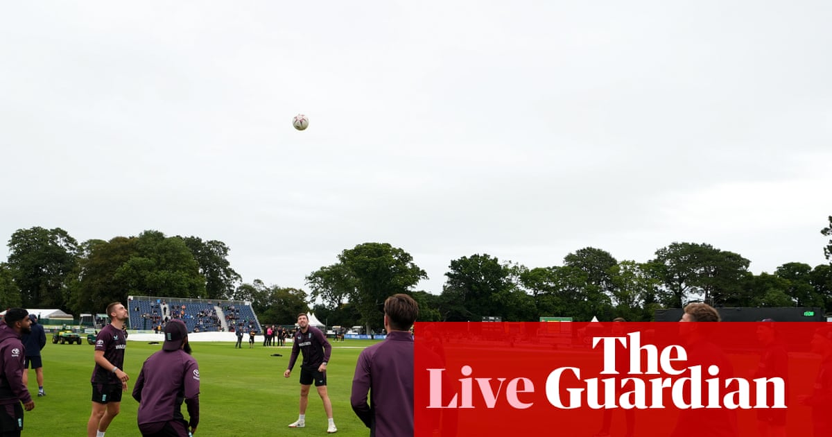 Ireland v England: third men's T20 cricket international live