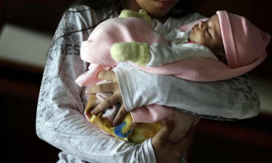 paraguay pregnant girls  children
