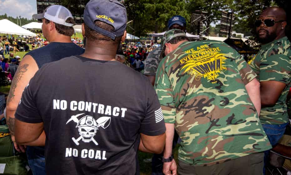 Miners have been on strike against Warrior Met Coal since April 2021. 