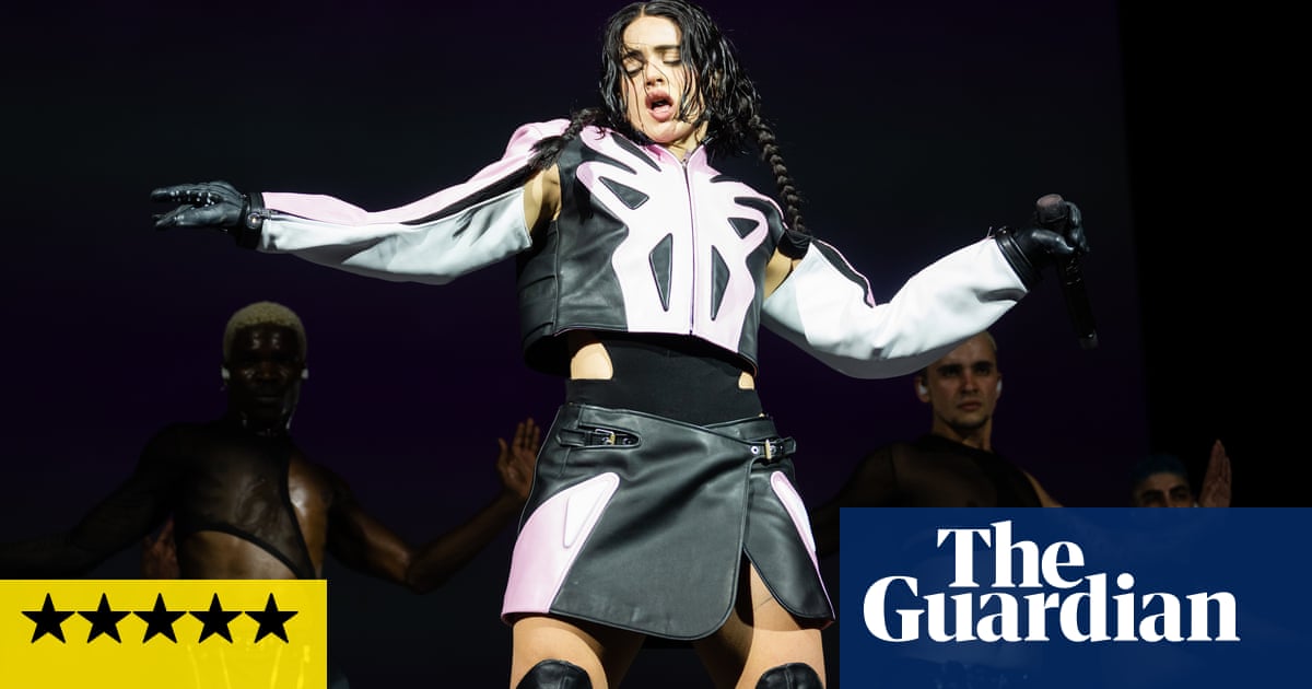 Rosalía review – pop’s fearless queen conjures a kaleidoscopic paradise