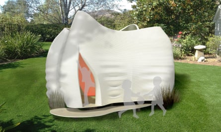 FMSA Architecture’s Kooky Cubby, which will be unveiled at the Melbourne International Flower and Garden Show.