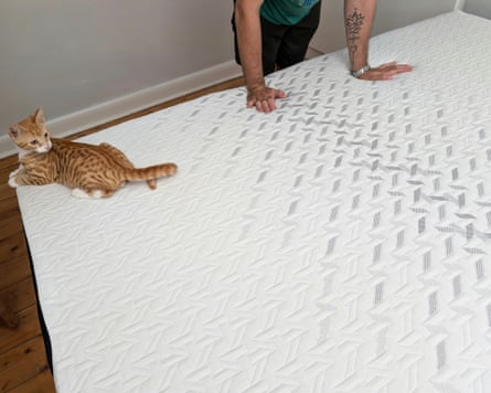 Testing the Nectar Classic mattress.