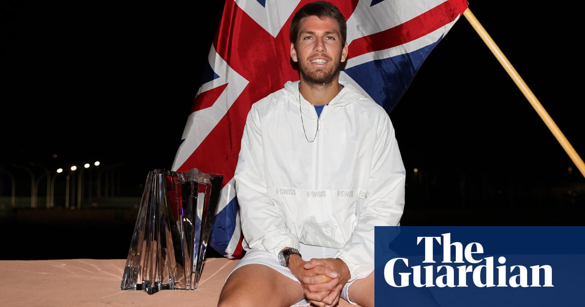 Indian Wells champion Cameron Norrie lost tennis shoes before final