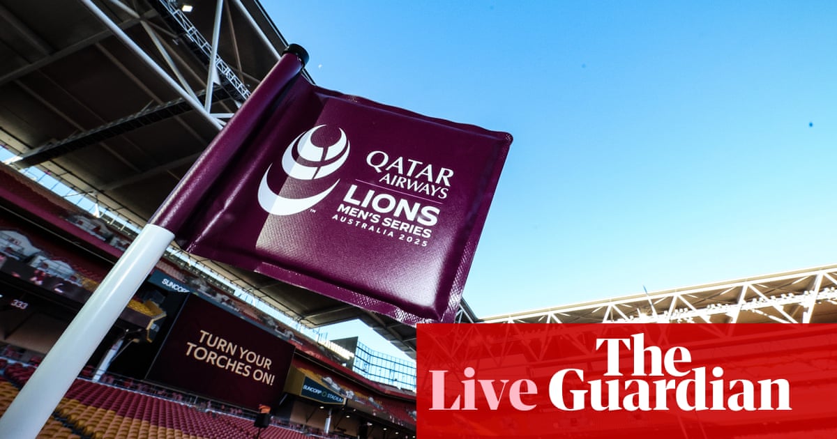 Queensland Reds v British & Irish Lions: rugby union tour match live