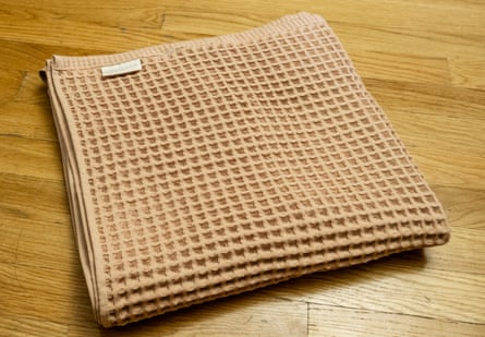 The best bath towels of 2026 in the us, from fluffy to quick drying – tested | life and style A photo of a casaluna waffle bath towel