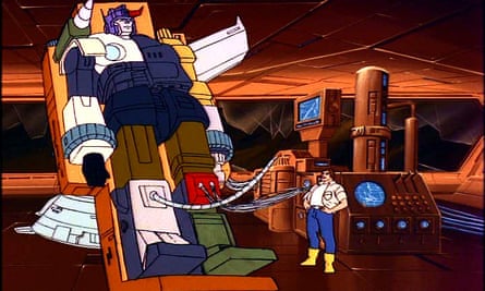 A scene from the animated TV series, from 1984.