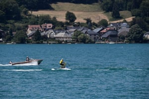 Lake Annecy there.