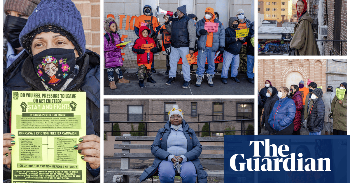 ‘We have to make ourselves seen’: the New York rent strikers fighting eviction