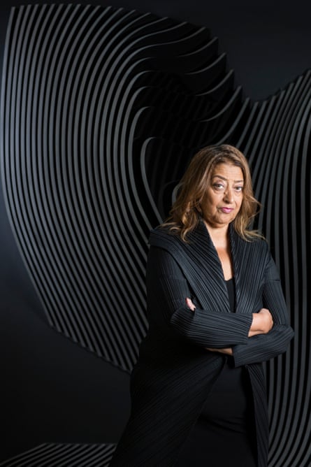 ‘Her looks were striking…’: Zaha Hadid photographed by David Levene for the Guardian in 2013.