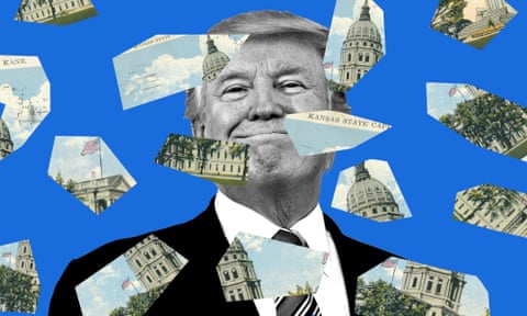 State capitol building in Topeka, Kansas is being torn apart by its Trump-style tax cuts