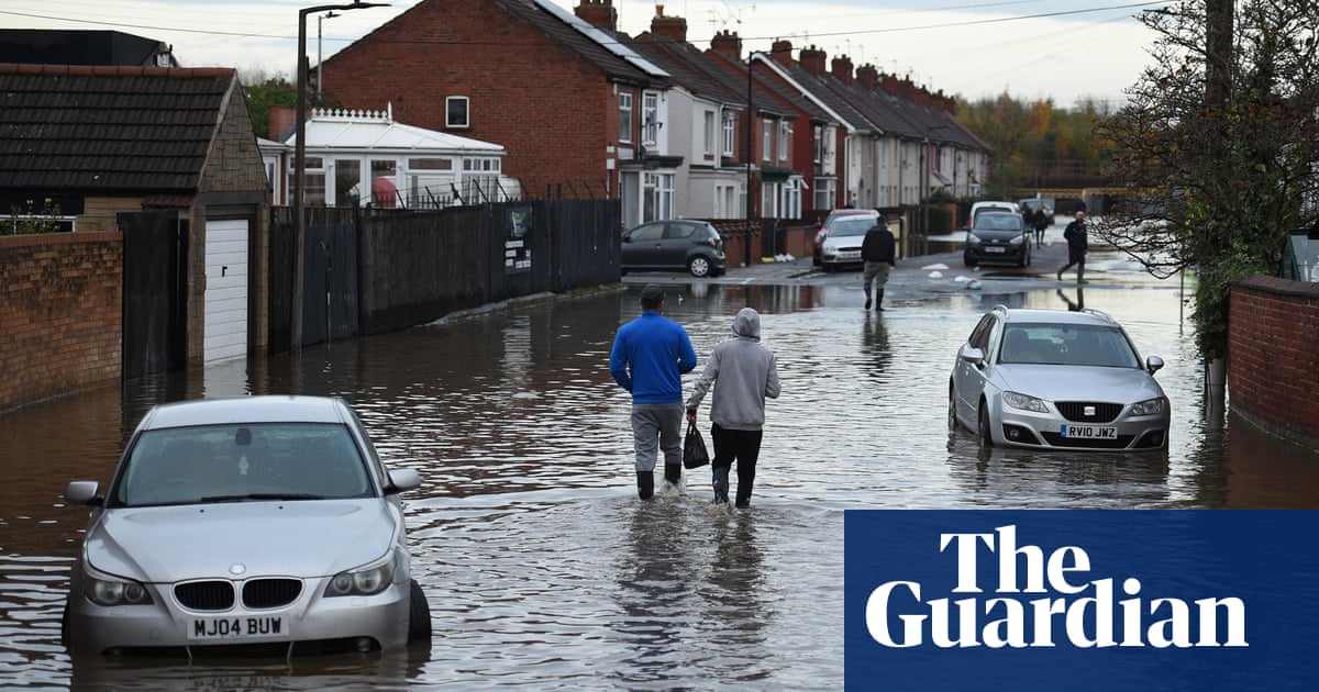 Woman dies as floods hit Midlands and north of England