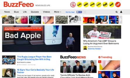 BuzzFeed faces as much of a profit challenge as traditional news outlets.
