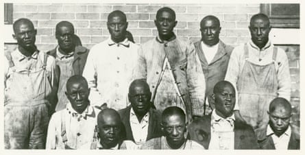 The 12 men who were sentenced to death for what authorities said was a sharecropper insurrection. Their convictions were overturned by a supreme court decision.