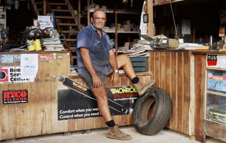 Kevin Henderson, Santo Motors, Espiritu Santo. Kevin was jailed alongside Jimmy Stevens, leader of the Nagriamel movement who tried to declare independence in 1980. He was later deported, but now runs a car spares company, employing Jimmy’s youngest son.