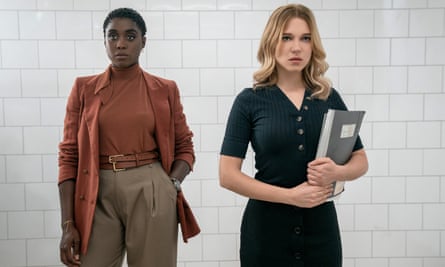 Lashana Lynch and Lea Seydoux in No Time to Die.