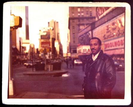 Mulatu in Time Square in 1972.