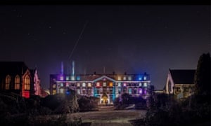 Ushaw - Inside Out Light Exhibition exterior