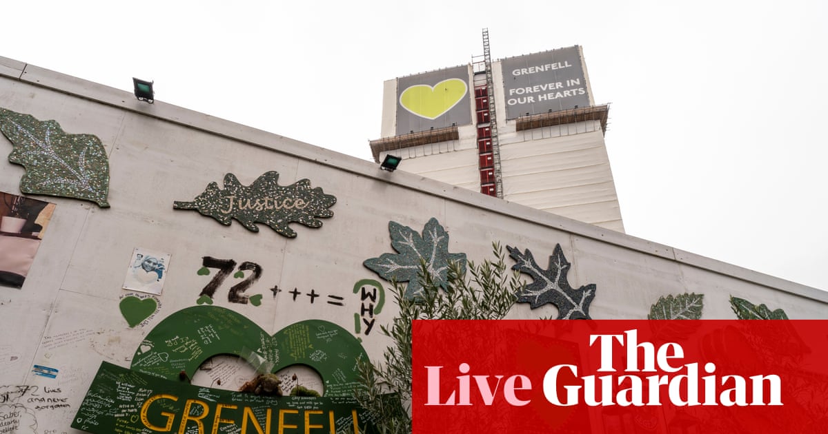 Reform UK urged to sack housing spokesperson over ‘disgraceful’ Grenfell Tower comment – UK politics live