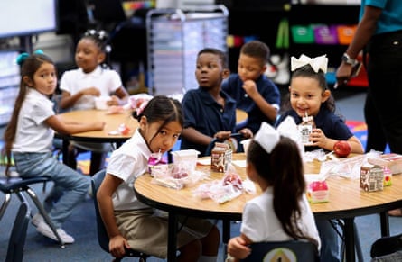 children eating