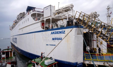 The Akdeniz at the Tuzla seaport near Istanbul 