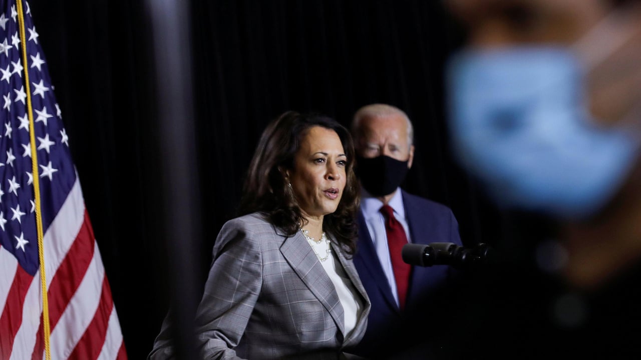 Joe Biden And Kamala Harris Call For Nationwide Mask Mandate Video Us News The Guardian