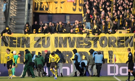 European football: Dortmund beat flaky Cologne as chocolate coins stop game