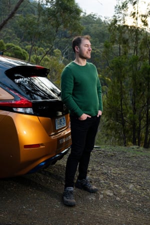 Anthony Broese van Groenou, Co founder of the Good Car Company an electric car company based in Hobart.