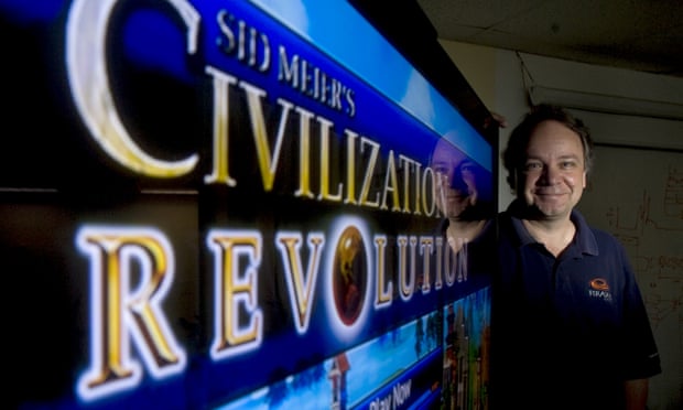 Sid Meier, at his office in Hunt Valley, Maryland.
