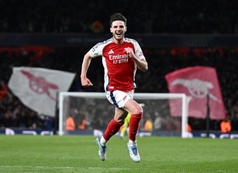 A quick learner': how Declan Rice went from Chelsea reject to Arsenal's Rolls-Royce | Arsenal | The Guardian