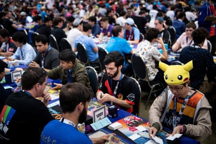Competitors at the 2019 Pokémon World Championships in Washington DC.