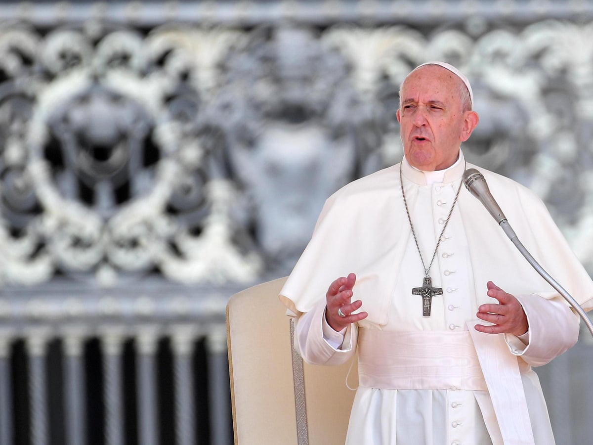 led not into temptation pope approves change to lord s prayer catholicism the guardian