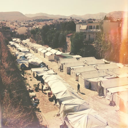 Refugee camp in Greece