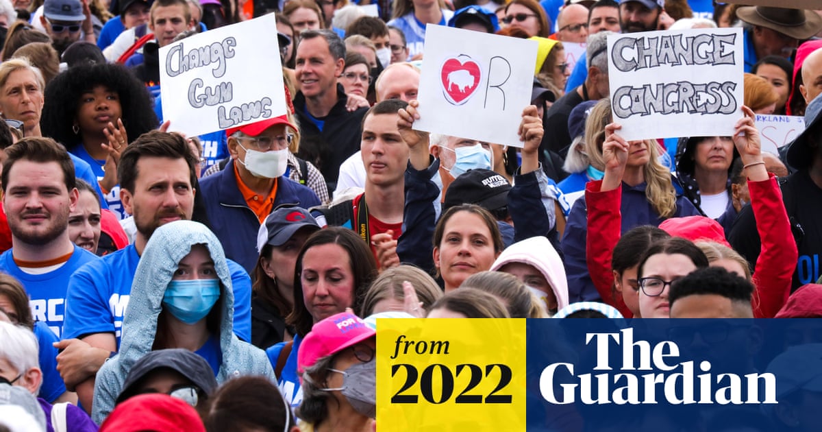 March for Our Lives: thousands rally for gun reform across US – video | US news | The Guardian