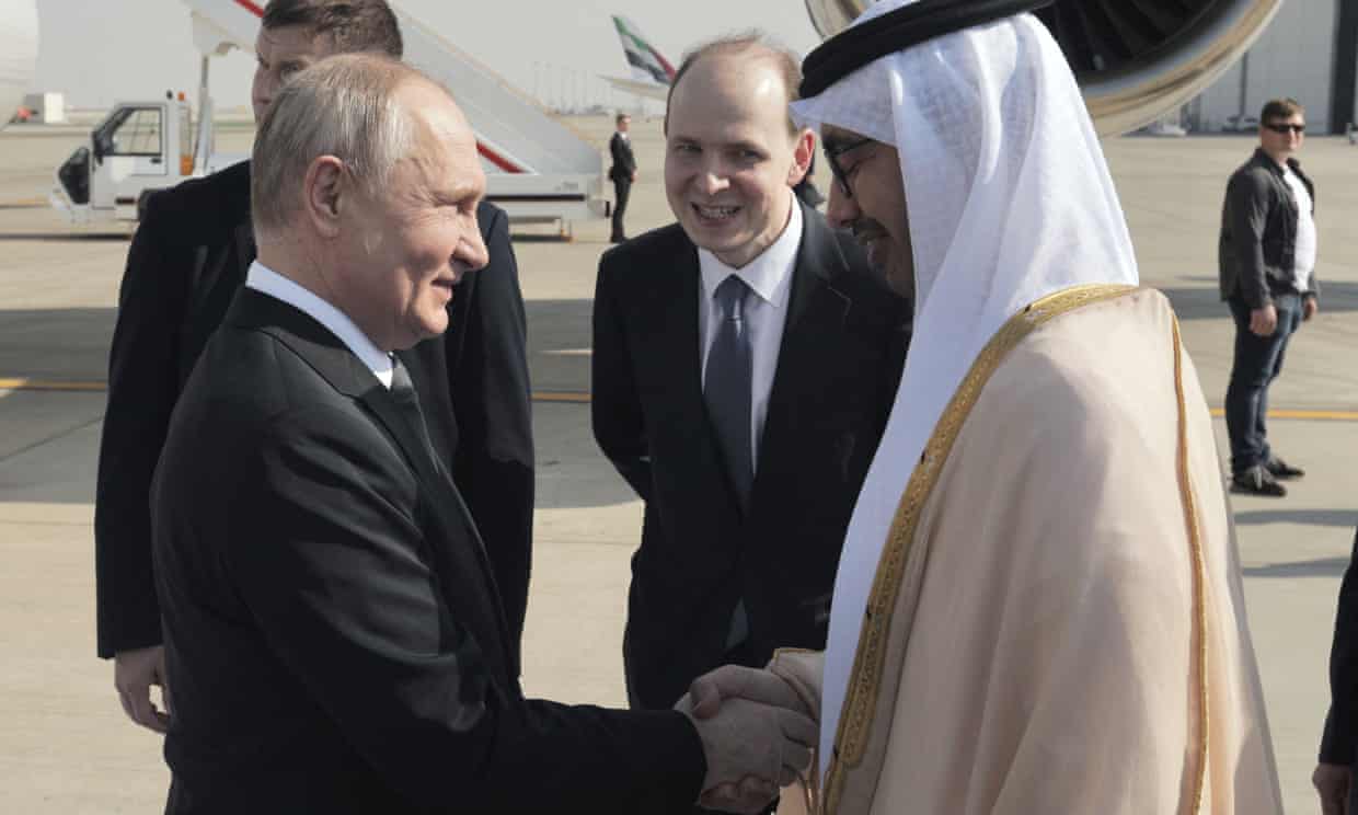 Putin makes rare trip outside of Russia (theguardian.com)