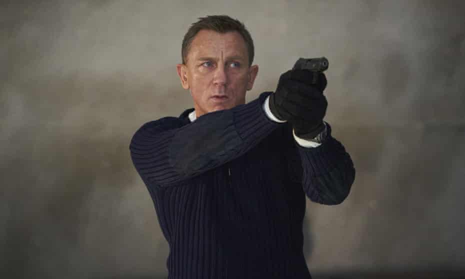 Daniel Craig in a scene from No Time To Die.