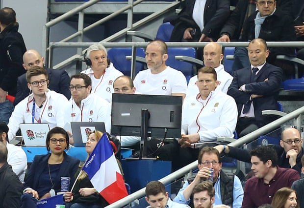 Tough viewing for Eddie Jones and England in Paris.