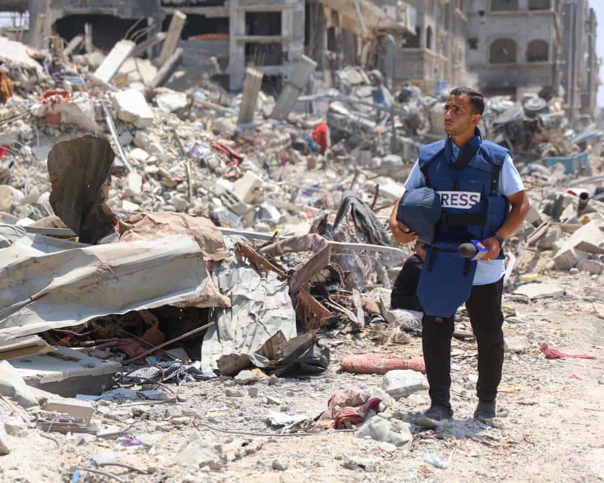 ‘If these words reach you … Israel has succeeded in killing me’: the last words of a journalist killed in Gaza