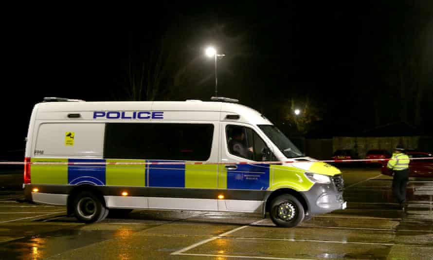Metropolitan police van: after a secondary unit arrived, the teenager was Tasered, struck several times with the baton, handcuffed and put into a police van.