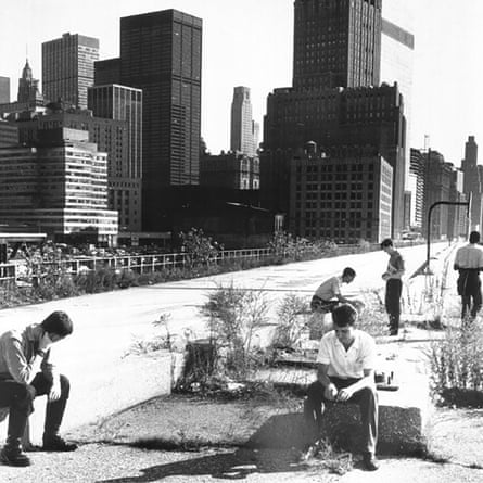 ‘That set us up for life’ … the band in New York, 1980.