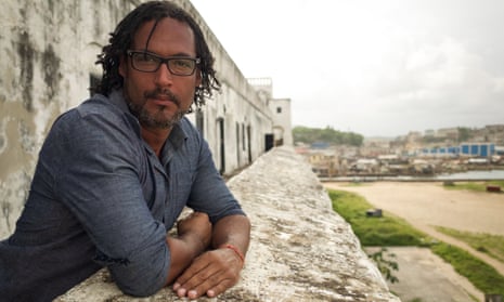 David Olusoga at El Mina, a Portuguese-built fort in Ghana. ‘Many black British people, and their white and mixed-race family members, slipped into a siege mentality.’