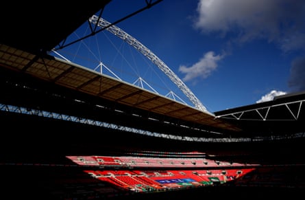 Light and shadow at Wembley