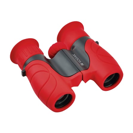 Red Kodak kids binoculars