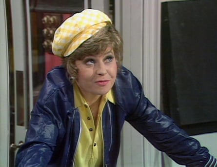 Prunella Scales in Fawlty Towers.