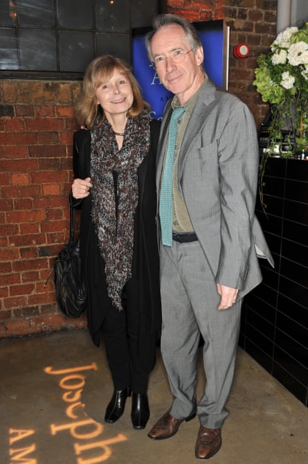 Annalena McAfee and Ian McEwan attend the launch of Salman Rushdie’s new book “Joseph Anton: A Memoir” on September 14, 2012 in London, England