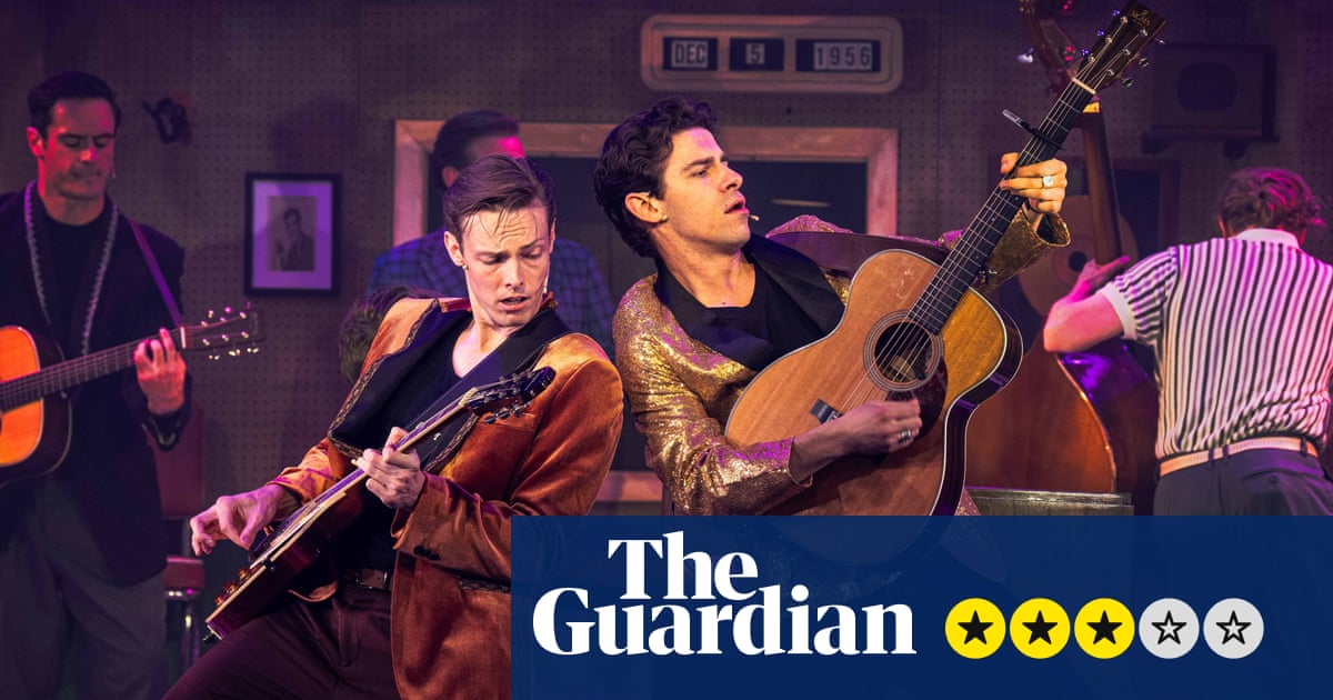 Million Dollar Quartet review – jumping jukebox show reignites rock’n’roll classics