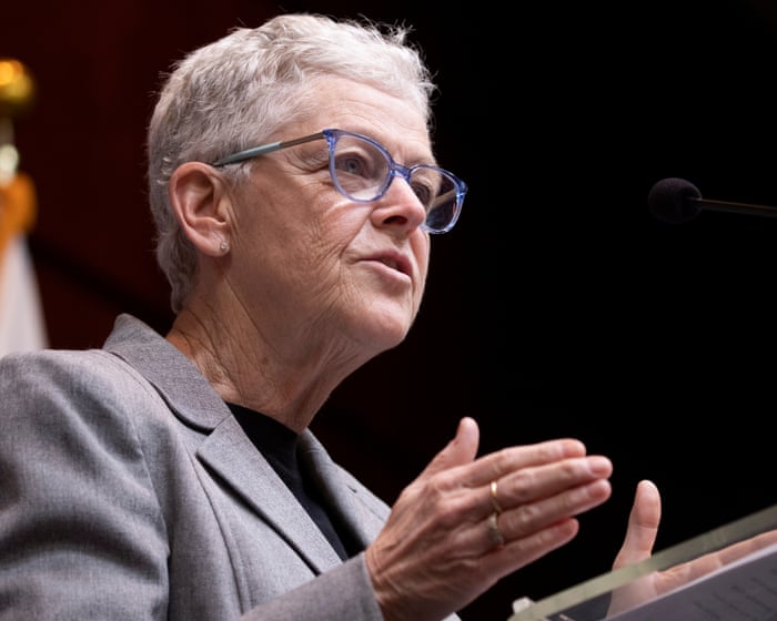 Ex-EPA head urges US to resist Trump attacks on climate action: ‘We won’t become numb’